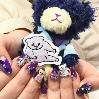ネイル 渋谷 Jr.ネイリストのネイルデザイン