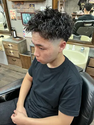 ショート 飯島 悠輝のヘアスタイル