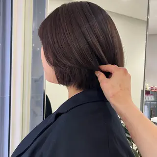 カラー オリーブ/ヘーゼル ベージュ/ayaのヘアスタイル