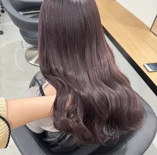 ロング 渋谷カラーモデル募集 🤍【Ayaka】のヘアスタイル