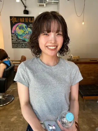 パーマ ORe'S HAIR BE　GLaDまなみのヘアスタイル