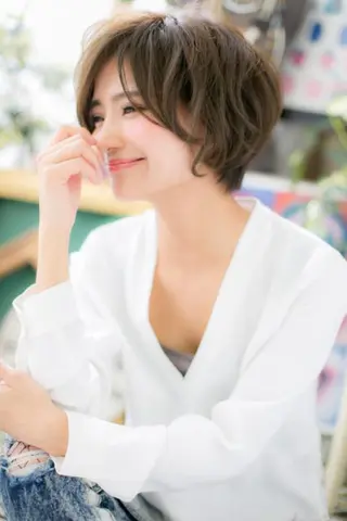 ショート カラー 🍀鶴貝 幸哉🍀のヘアスタイル