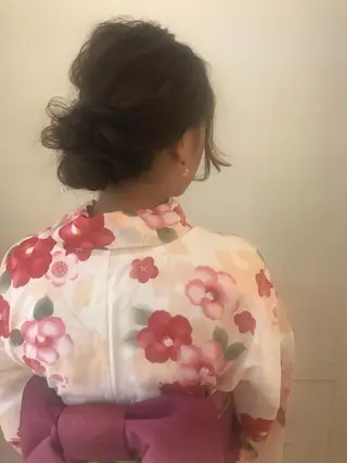 ロング ヘアアレンジ 清水 ちひろ ✄トップスタイリストのヘアスタイル