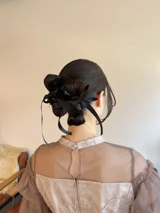 ヘアアレンジ 似合わせカット🎀 梅田🤍sayaのヘアスタイル