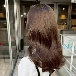 カラー 💙透明感カラー/ 縮毛矯正/ゆうな💙のヘアスタイル