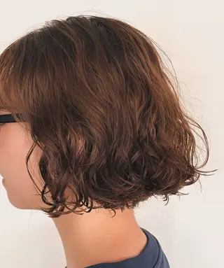 ショート パーマ 苫小牧美容師　戸塚 裕麻のヘアスタイル