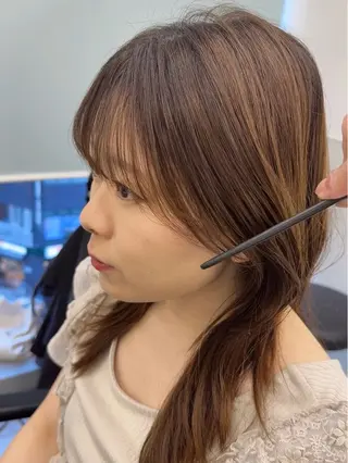 ロング 韓国ヘア🇰🇷 スズキのヘアスタイル