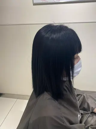 ミディアム 艶髪/ショート/ ボブ/なつきのヘアスタイル