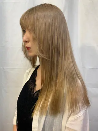ロング 髙塚碧🇰🇷 韓国ヘア🎗️のヘアスタイル