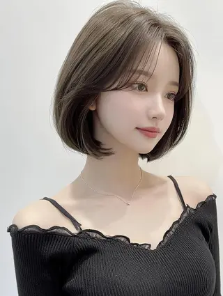 ミディアム FOCUS JAPAN4のヘアスタイル