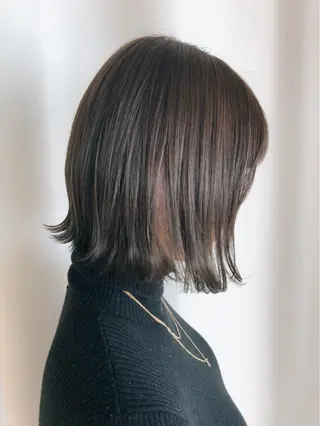 ショート カラー バレイヤージュ 藤沢 髪質改善 竹内ケンゴのヘアスタイル