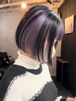 カラー ブリーチ/推しカラー Hanaのヘアスタイル