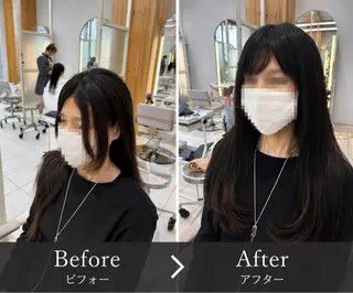 よねけん/透明感 カラーのヘアスタイル