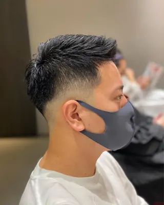 ショート メンズ unopulir 景山 凌のヘアスタイル