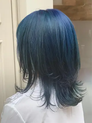 ミディアム カラー Blanco Color&Careのヘアスタイル