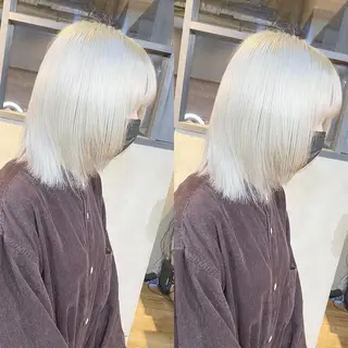 ミディアム カラー yoriダブルカラー 代表すがわらのヘアスタイル