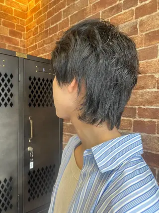 ショート カラー パーマ ヘアアレンジ メンズ キッズ ネイル マツエク・マツパ アイブロウ 久木原 ゆりのヘアスタイル
