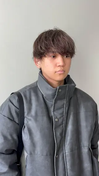 ショート パーマ メンズ men's/perm colorDaijuのヘアスタイル