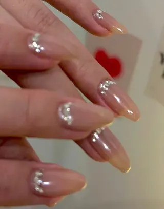 ネイル 韓国 シンプル ちゅるん myunaのネイルデザイン