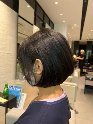 ミディアム 谷口 晃のヘアスタイル