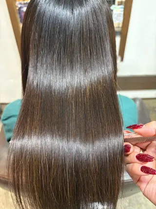 ロング Joliefille 高石店　かすみのヘアスタイル