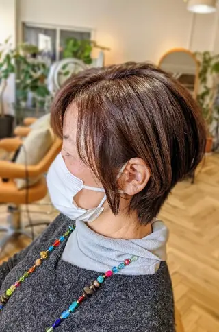 ショート カラー newi 天王寺　 masakoのヘアスタイル
