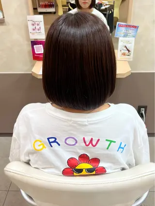 ミディアム 中平早紀 マロン美容室のヘアスタイル
