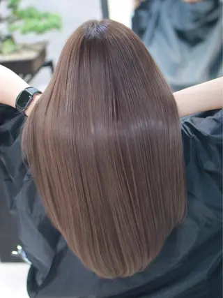 ロング カラー パーマ デザインカット/新宿 🕊️mao 🌿のヘアスタイル