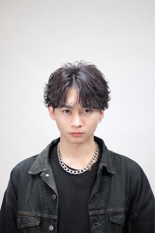 ミディアム メンズ特化サロン BLUCKのヘアスタイル