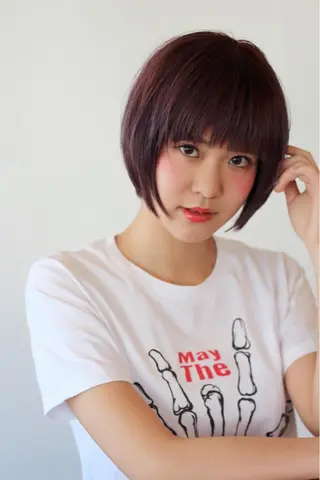 ショート カラー 小西 裕大のヘアスタイル
