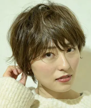ショート 縮毛矯正/髪質改善/ 艶髪ササキナツミのヘアスタイル
