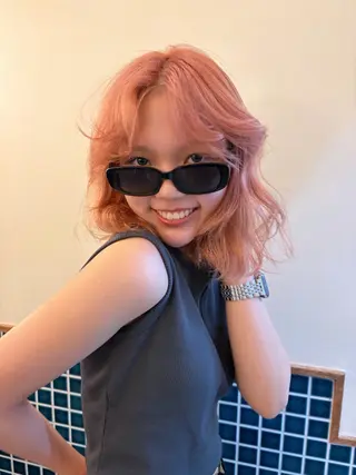 カラー はやし ちののヘアスタイル