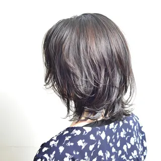 ミディアム 🌟NOON🌟 野崎謙吾のヘアスタイル