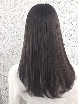 セミロング カラー ヘアアレンジ ✨ハイクオリティ✨ 山本香也のヘアスタイル
