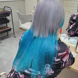 カラー ロング ✨メンズ特化✨ 🫧anri🫧のヘアスタイル