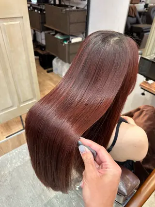 ロング カラー 美髪美容師 🫧くぼた店長のヘアスタイル