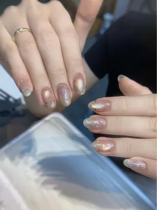 セミロング T&D NailSalonのネイルデザイン