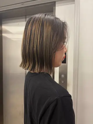 カラー Nico☺︎🎀YU レイヤー/カットのヘアスタイル