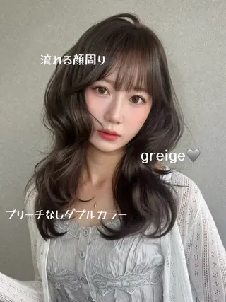 カラー SEIRA 透明感 ☆トレンドヘア☆のヘアスタイル