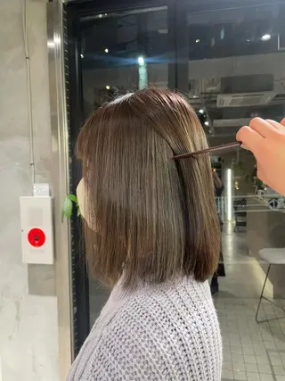 カラー hana🍑 ブリーチなしピンクのヘアスタイル