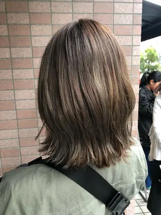 ミディアム 縮毛矯正の達人 ☆ 松本のヘアスタイル