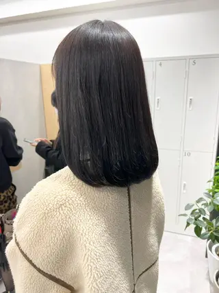 ミディアム カラー 🫧艶ダブルカラー ブリーチ🫧トモヤのヘアスタイル