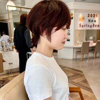 ショート 貴田 博彦のヘアスタイル