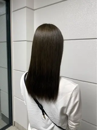 カラー 透明感カラー yuiのヘアスタイル