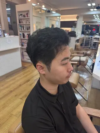 メンズ 森 千明のヘアスタイル