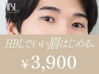 メンズ アイブロウ HBL/眉毛専門 salonの眉毛・アイブロウイメージ