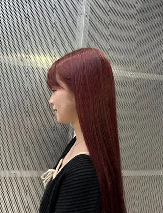 ミディアム 吉岡 翔太のヘアスタイル