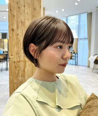 ショート VIEWユリナ メイク/ カットのヘアスタイル