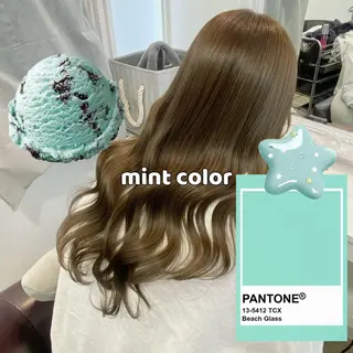 ロング カラー 𝑆𝐴𝑂𝑅𝐼 /大森🪞🎀のヘアスタイル