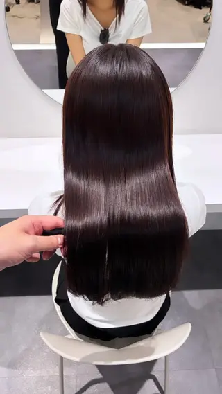 ミディアム カラー 絹髪質感TR💫 レイヤーカット/熊澤のヘアスタイル